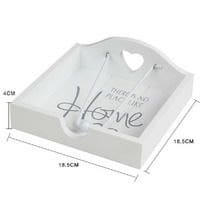 Wooden serviette holder - Image 2