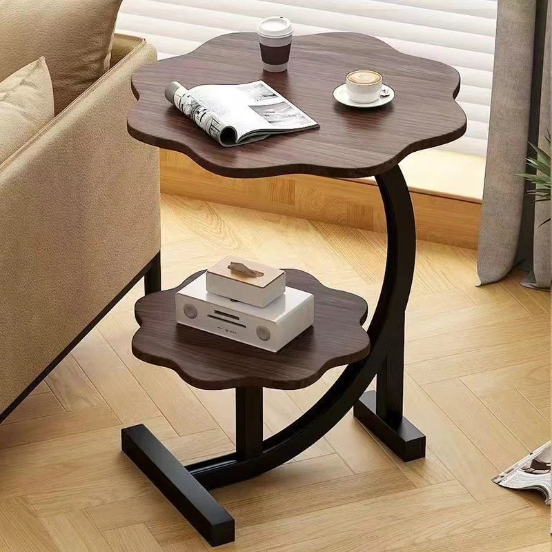 Wooden wavy top bottom metallic crescent frame - Image 5