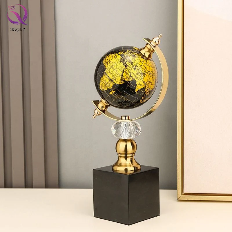 Luxury World Globe with Marble Base Elegant Home & Office Decor Gift - Image 5