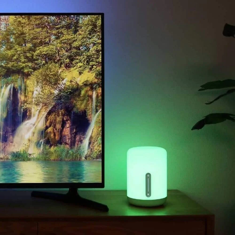 Xiaomi Mi Bedside Lamp 2 – 16 Million Colors, Smart App, Touch Control, Alexa & Google Assistant - Image 2