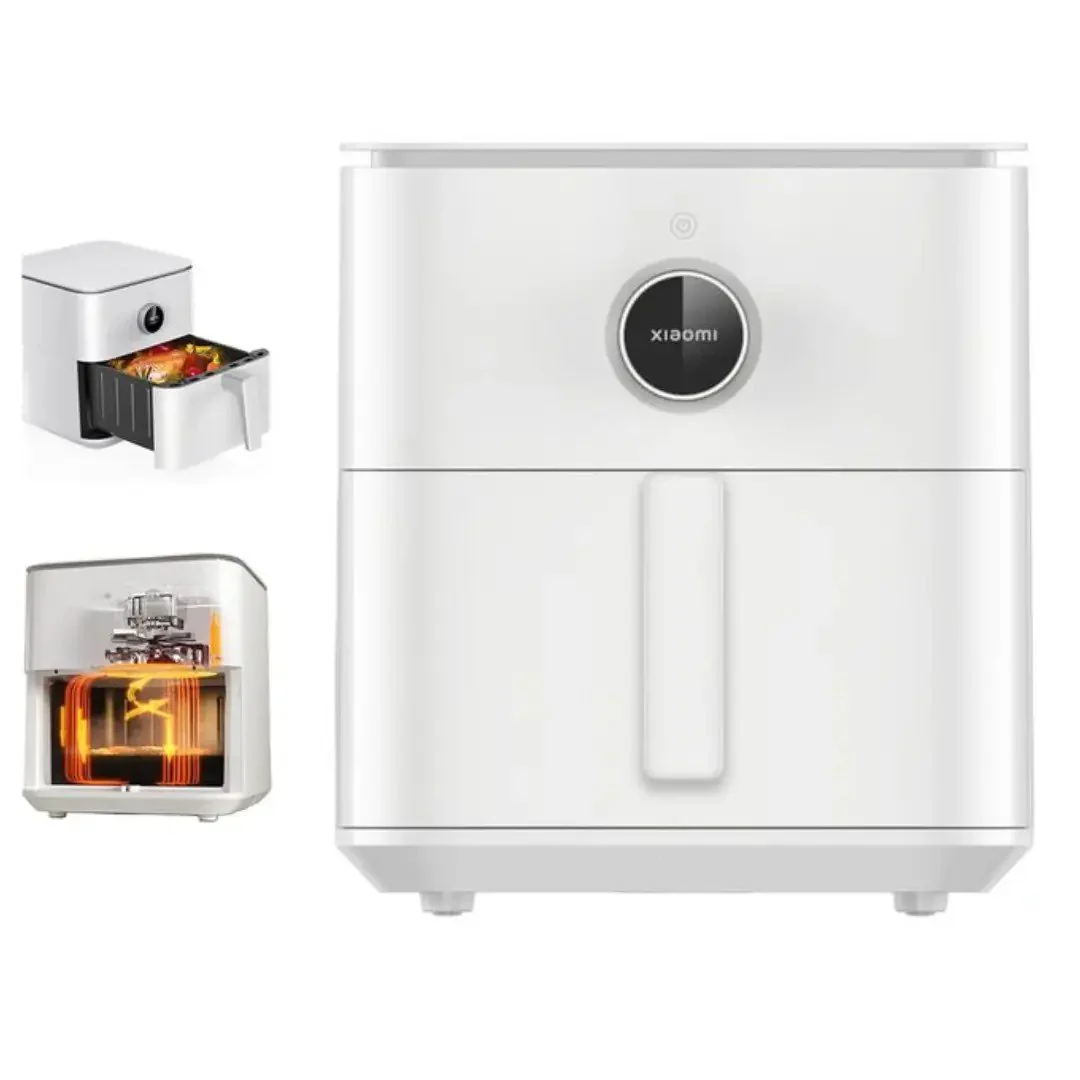 Xiaomi Mi Smart Air Fryer 6.5L – 360° Convection, App Control, 100 Recipes, Google Assistant, Non-Stick - Image 4