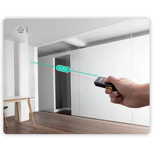 Xiaomi Smart Laser Measure 40m – Bluetooth, LCD Display, High Precision Digital Tape Measure & Distance Meter - Image 5