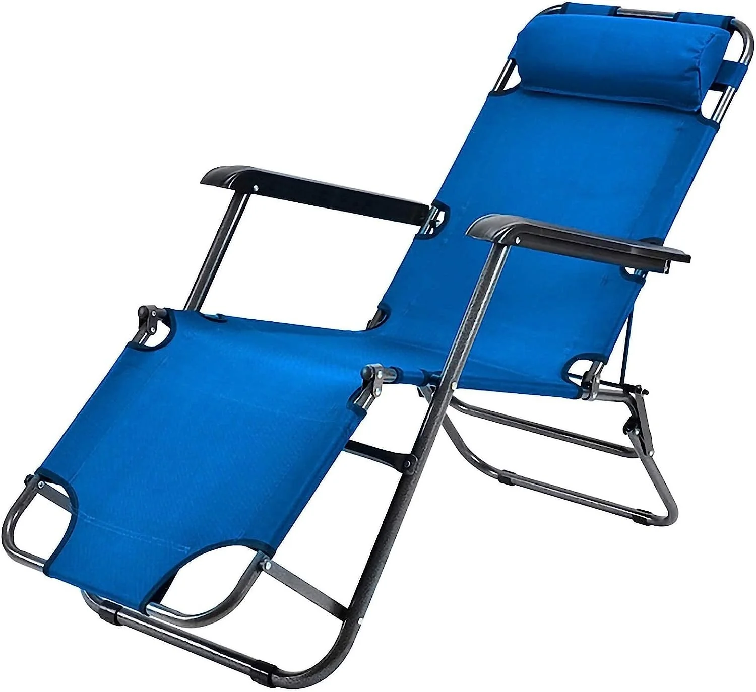 Zero Gravity Folding Recliner Chair/ Portable Outdoor Camping & Garden Lounger - Image 5